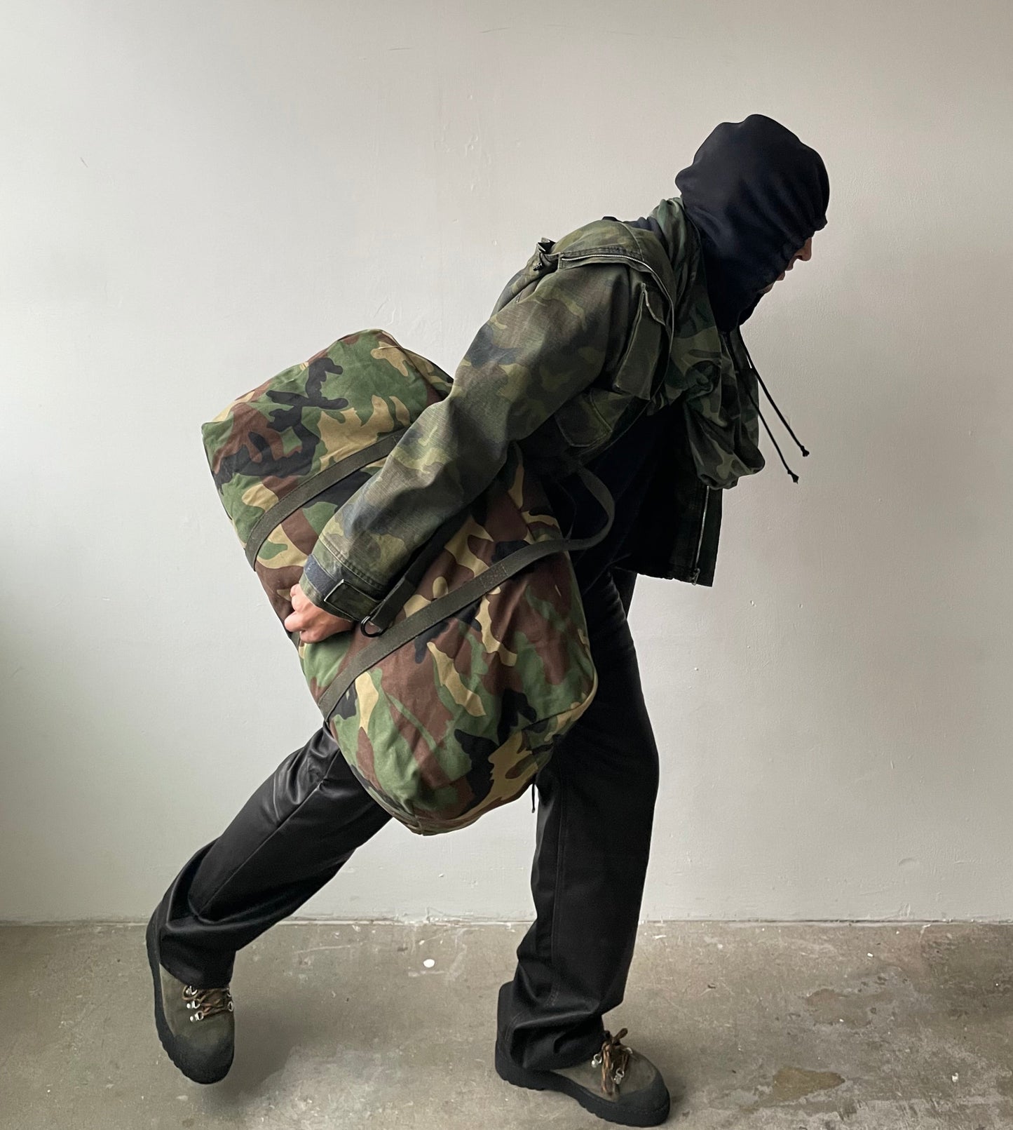 Camo Short Parka