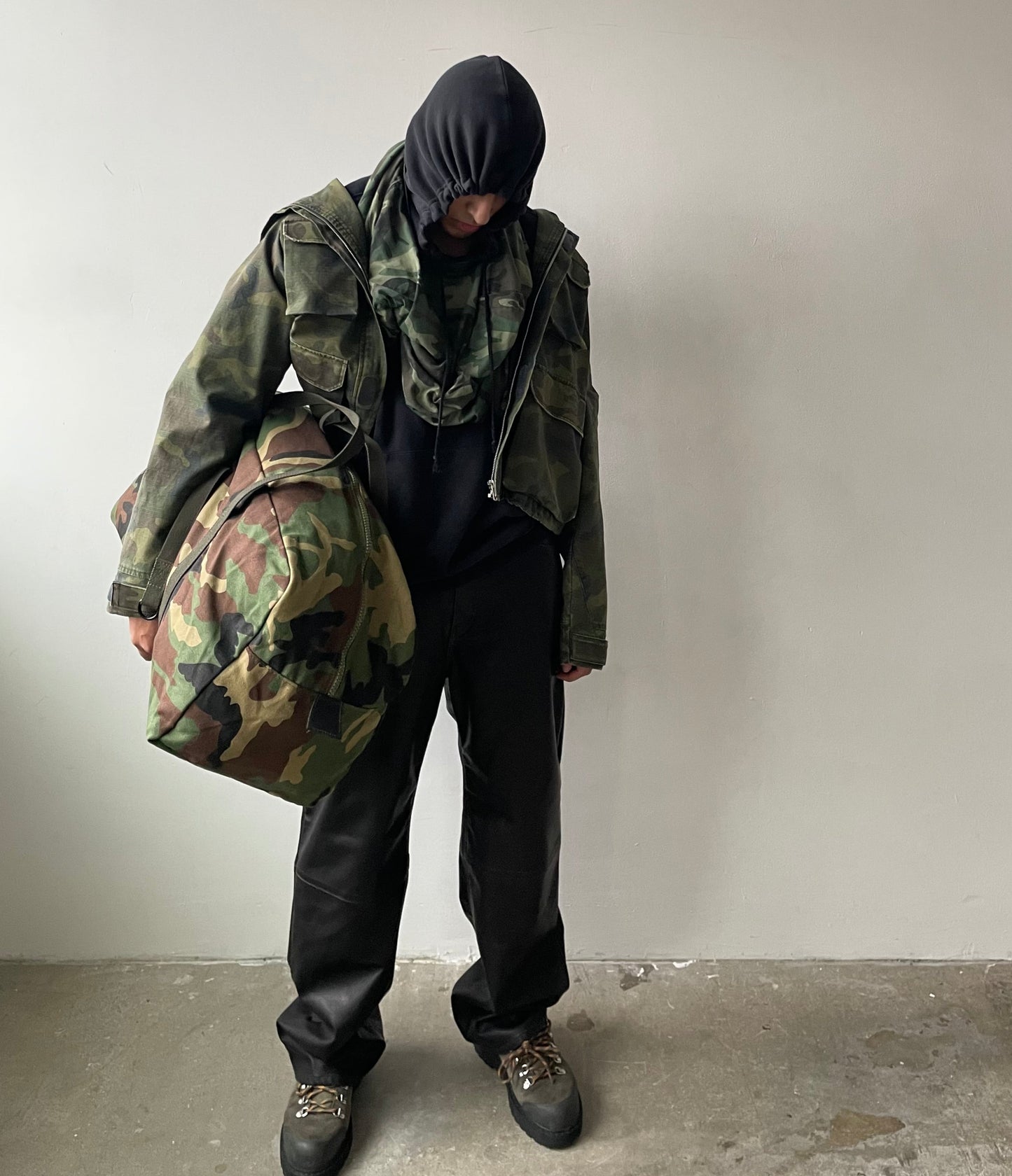 Camo Short Parka